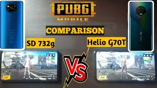 Poco X3 NFC Vs Infinix Note 7 | PUBG Test | 120HZ VS 60HZ | SD 732g Vs Helio G70T | PUBG MOBILE