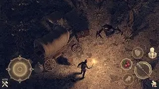 I locked My shelter door on The Night guest in grim soul:dark Fantasy game