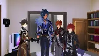Kaeya's trust in humanity was lost that day.. || Genshin Impact Animation MMD