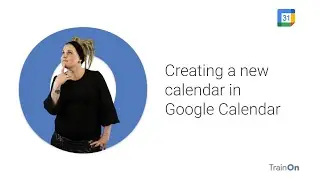 Creating a new calendar in Google Calendar