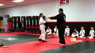 Breaking a board