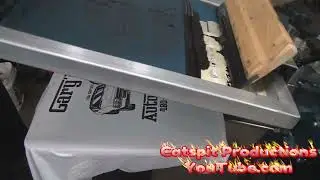 2 Color Screen Printing Test Print Setup