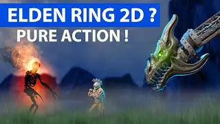 Game looks like Elden Ring but 2D !!!  
