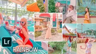 Edit Foto Ala Selebgram Dan Kekinian Di Lightroom | Filter Rainbow | Lightroom Tutorial