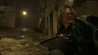 Homeless Man Destroys Computer (Rough Cut)