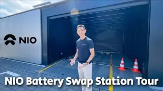 Tour of NIO Battery Swap Station!