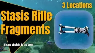 Stasis Rifle Fragments in Subnautica