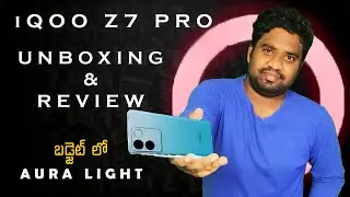 iQOO Z7 Pro 5G Unboxing & Review In Telugu - Complete Phone Under 25K | STS |