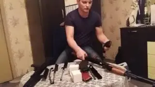 Тест на взаимозаменяемость частей ВПО 209, АК-103 СХП.