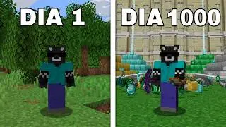 I Survived 1000 DAYS in my MINECRAFT HARDCORE