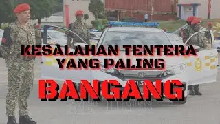 KESALAHAN DALAM TENTERA YANG PALING BANGANG | PUNCA | HUKUMAN