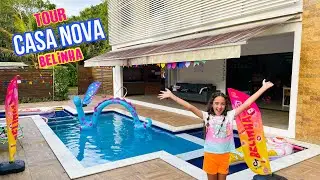 TOUR PELA NOVA MANSÃO DO CANAL DA BELINHA E VINIBUG - MUDAMOS DE CASA - PARTE 2