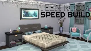 Teen Room Speedbuild| SimpleSims