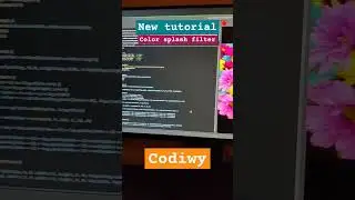New color splash filter tutorial on codiwy.com