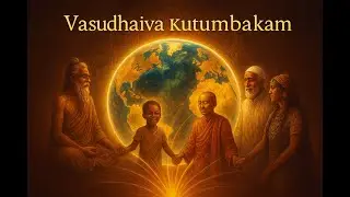 🌍 Vasudhaiva Kutumbakam – The Ancient Indian Truth the World Needs Today