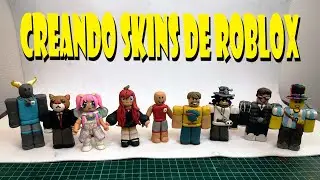 COMO HACER FIGURAS SKIN DE ROBLOX | TUTORIAL PLASTILINA parte 3