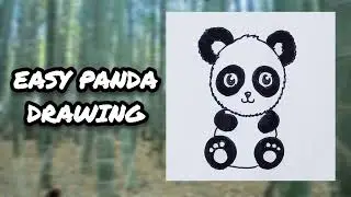 EASY PANDA DRAWING