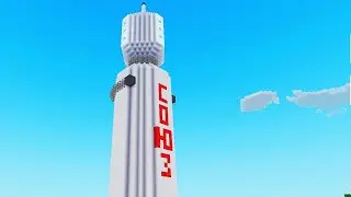 Космическая РАКЕТА в БЛОК КРАФТ 3Д / BLOCK CRAFT 3D