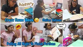 Stressful HISTORY Exam Prep📖 ✍️Revision Struggles😫Pulling All Nighter to Study as A*ICSE 7th Grader*