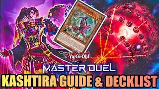 PURE KASHTIRA! Going 1st & 2nd COMBO GUIDE! [Yu-Gi-Oh! Master Duel]