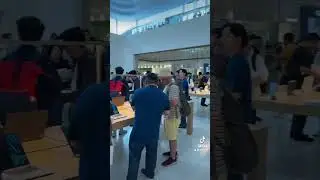 Apple Store Malaysia in TRX now open!