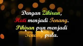 Pikiran - Zikiran - Tenang | Oret Oretan 14 April 2021