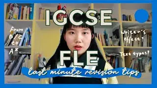 How I got an A* in IGCSE First Language English | CAIE 0500