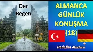 ALMANCA GÜNLÜK KONUŞMA(18)