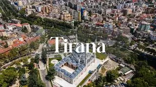 TIRANA | Albania by Drone in 4K - DJI Mavic Air 2