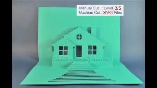 70103 Make House Popup Card
