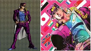 Jotaro Skin & Color References - Jojo's Bizarre Adventure All Star Battle R