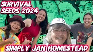 Survival Seeds 2024: Preserving Tips w/ Simply Jan Homestead