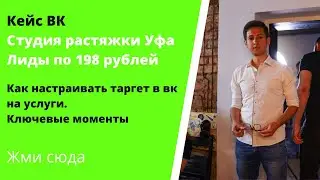 Таргет ВКонтакте-на примере кейса студия растяжки Уфа. Ключевые моменты, что работает, что нет