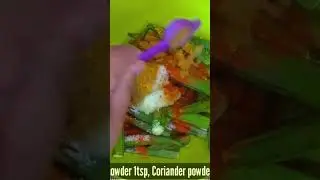 Marinated Okra | 5 minute Okra Masala 