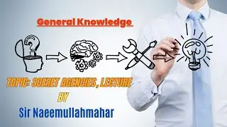 Topic: Sceret agencies, lecture by sir #Naeemullahmahar #gk
