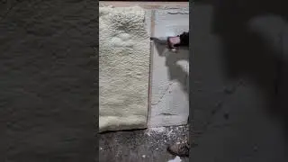 Offset Spray Foam Trimming Tool