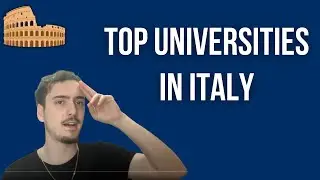 TOP UNIVERSITIES IN ITALY