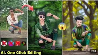 One click me अपना कपड़ा change करे | AI Best Photo Editing New Aap Creati ai Photo Editing ak editor