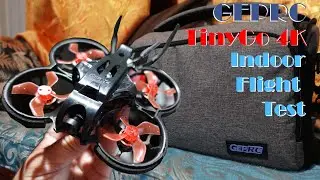 TINYGO 4K INDOOR FLIGHT TEST // Caddx Loris 4K