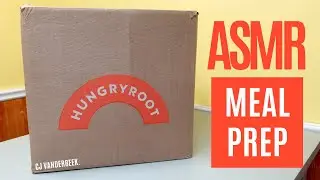 vegan meal prep with me (asmr, no music or talking)