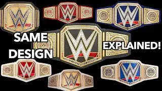 Why WWE Always Uses The SAME DESIGN For Their Title Belts! EXPLAINED!