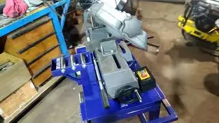самодельный стол для ленточной пилы!!!!