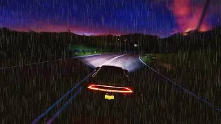 you're driving at night through the rain. (sad hours)