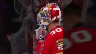 Spencer Knight robs Leon Draisaitl with glove save #shorts