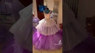 This is the fluffiest cupcake skirt ever!! 💜 #costume #cosplay #fashion #diy #erastour