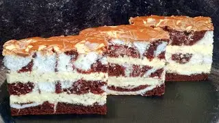 Фантастически нежный торт! Невесомый бисквит и  необыкновенный крем! 