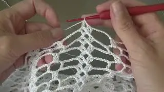 Скатерть " Красивая ". Часть 10.