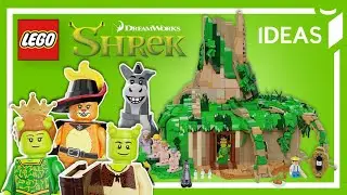 LEGO Shrek's Swamp - 20th Anniversary IDEAS Set Project