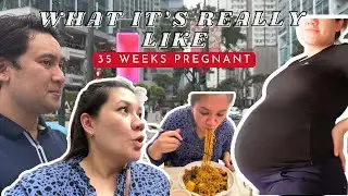 35 Weeks Pregnant & What It Really Looks Like