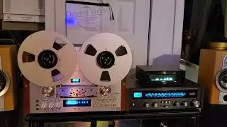 superscope black face play beautiful blues song by pioneer RT909 vintage audio crazy eugene